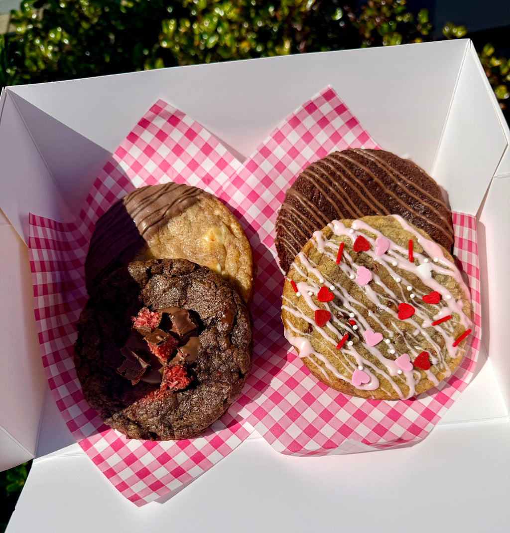 Valentine’s Cookie Box – 4 pack